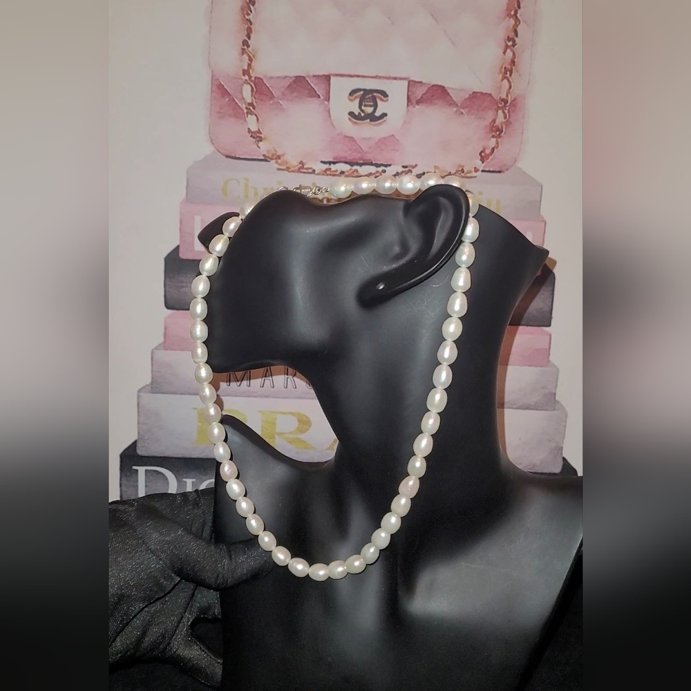 VINTAGE GENUINE PEARL  CULTURE ✨️ EUC(ALREADY CLEANED POLISHED)EUC
